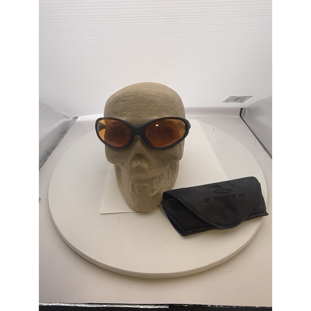 SMITH BAZOOKA Sliders Sunglasses Vintage Interchangeable Orange And Yellow Lens